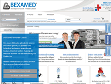 Tablet Screenshot of medizintechnik24.com